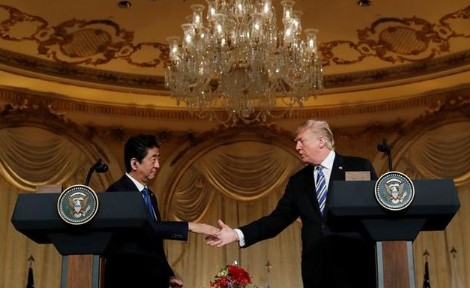 日本首相安倍晉三辭職，再也不用討好變幻莫測(cè)的美國總統(tǒng)特朗普了